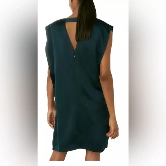 Reiss tealSheath Mini Dress - Picture 2 of 7